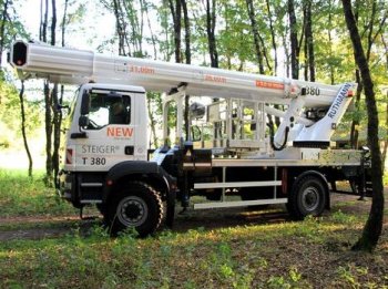 Компания Ruthmann представила новую вышку T380
