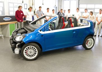 Студенты Skoda готовят к ежегодному фестивалю маленький родстер