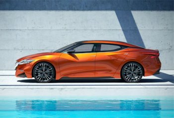 Серийный Nissan Maxima почти не отличается от концепта