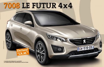 Peugeot готовит модель 7008