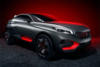 В Париже будет показан концептуальный гибрид Peugeot Quartz