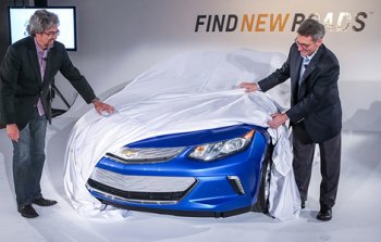 Chevrolet Volt нового поколения оснастят особой зарядкой