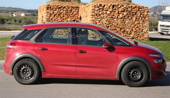 Начались тесты обновленного автомобиля Citroen C4 Picasso Начались тесты обновленного автомобиля Citroen C4 Picasso