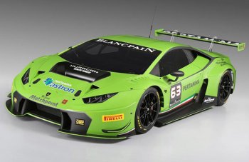 Рассекречен автомобиль Lamborghini Huracan GT3 Рассекречен автомобиль Lamborghini Huracan GT3